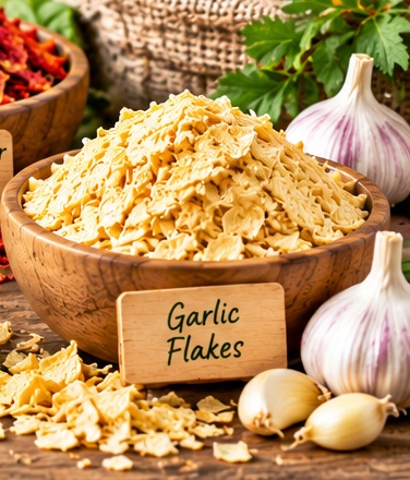 Dried Garlic Flakes